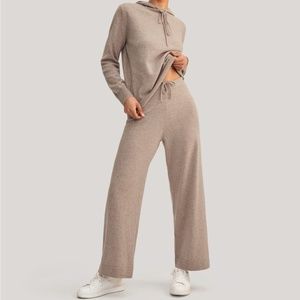 Lilysilk Casual Cashmere Knitting Trousers
